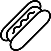 Hot Dog vector icon