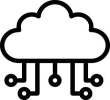 Cloud Computing vector icon