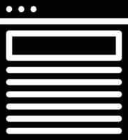Website vector icon