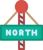 North Pole vector icon