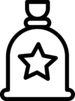 Sack vector icon