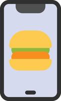 Online Food order vector icon