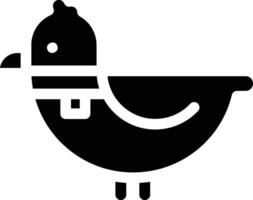 icono de vector de pájaro