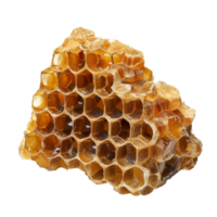 ai generiert Bienenwabe png isoliert auf transparent Hintergrund