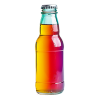 ai genererad juice flaska png isolerat på transparent bakgrund