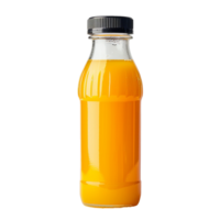 ai genererad juice flaska png isolerat på transparent bakgrund