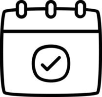 Calendar icon symbol  vector image