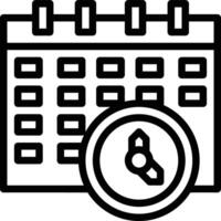 Calendar icon symbol  vector image