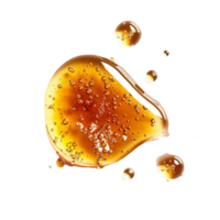AI generated Honey drop png isolated on transparent background