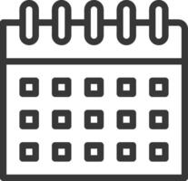 Calendar icon symbol  vector image