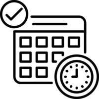 Calendar icon symbol  vector image