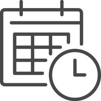 Calendar icon symbol  vector image