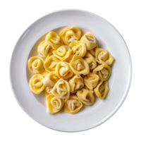 ai gegenereerd Italiaans gevuld pasta geïsoleerd Aan transparant achtergrond PNG