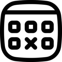 Calendar icon symbol  vector image