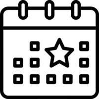 Calendar Icon symbol vector image