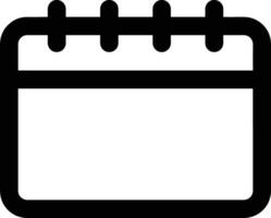 Calendar Icon symbol vector image