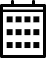 Calendar Icon symbol vector image