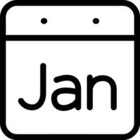 Calendar Icon symbol vector image