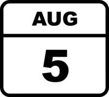 Calendar Icon symbol vector image