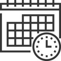 Calendar Icon symbol vector image