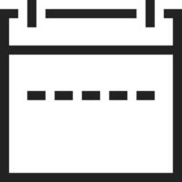 Calendar Icon symbol vector image