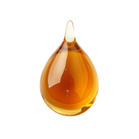 AI generated Honey drop png isolated on transparent background