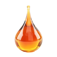 AI generated Honey drop png isolated on transparent background