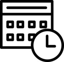 Calendar Icon symbol vector image