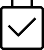 Calendar Icon symbol vector image