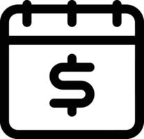 Calendar Icon symbol vector image