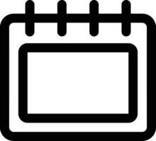 Calendar Icon symbol vector image