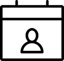 Calendar Icon symbol vector image