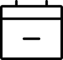 Calendar Icon symbol vector image