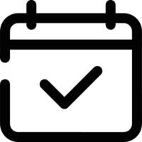 Calendar Icon symbol vector image