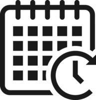 Calendar Icon symbol vector image