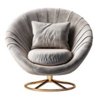ai généré luxe classique antique chaise sur transparent Contexte png
