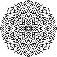 Geometric Shapes coloring pages. Geometric Shapes outline for coloring book vector