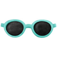 verde Gafas de sol verano png