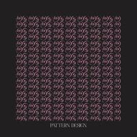 Pattern design template vector