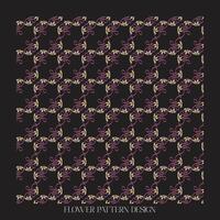 pattern with flowers vector