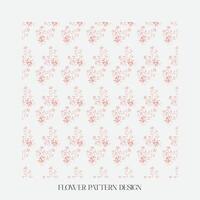 pattern with flowers vector