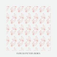 pattern with flowers vector