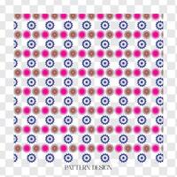 pattern with flowers vector