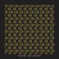 pattern with flowers vector