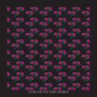 pattern with flowers vector