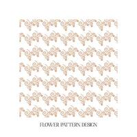 pattern with flowers vector