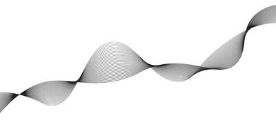 ondulado línea resumen antecedentes. curva ola sin costura modelo. vector