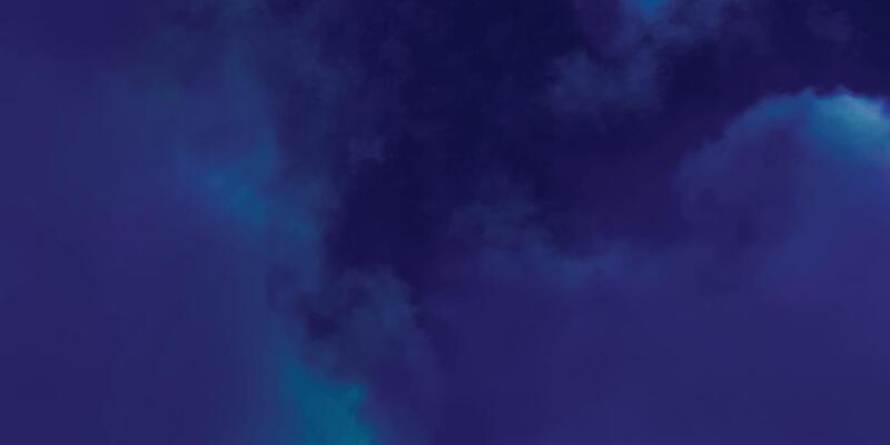Blue watercolor background. Sky cloudy effect background. Soft navy blue background.