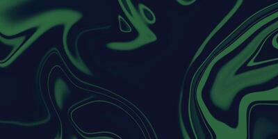 Abstract dark liquid waves background. Colorful liquify background. Green blue flowing background. vector