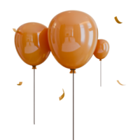 PNG Balloon 3D Rendering